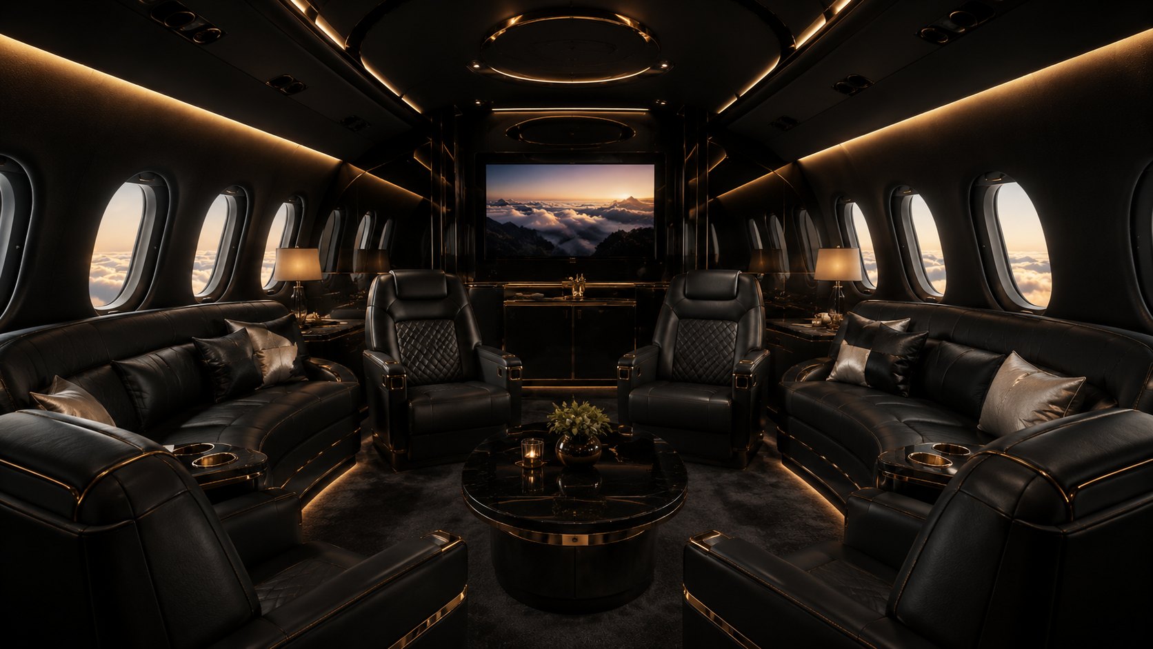 Lounge and entertainment