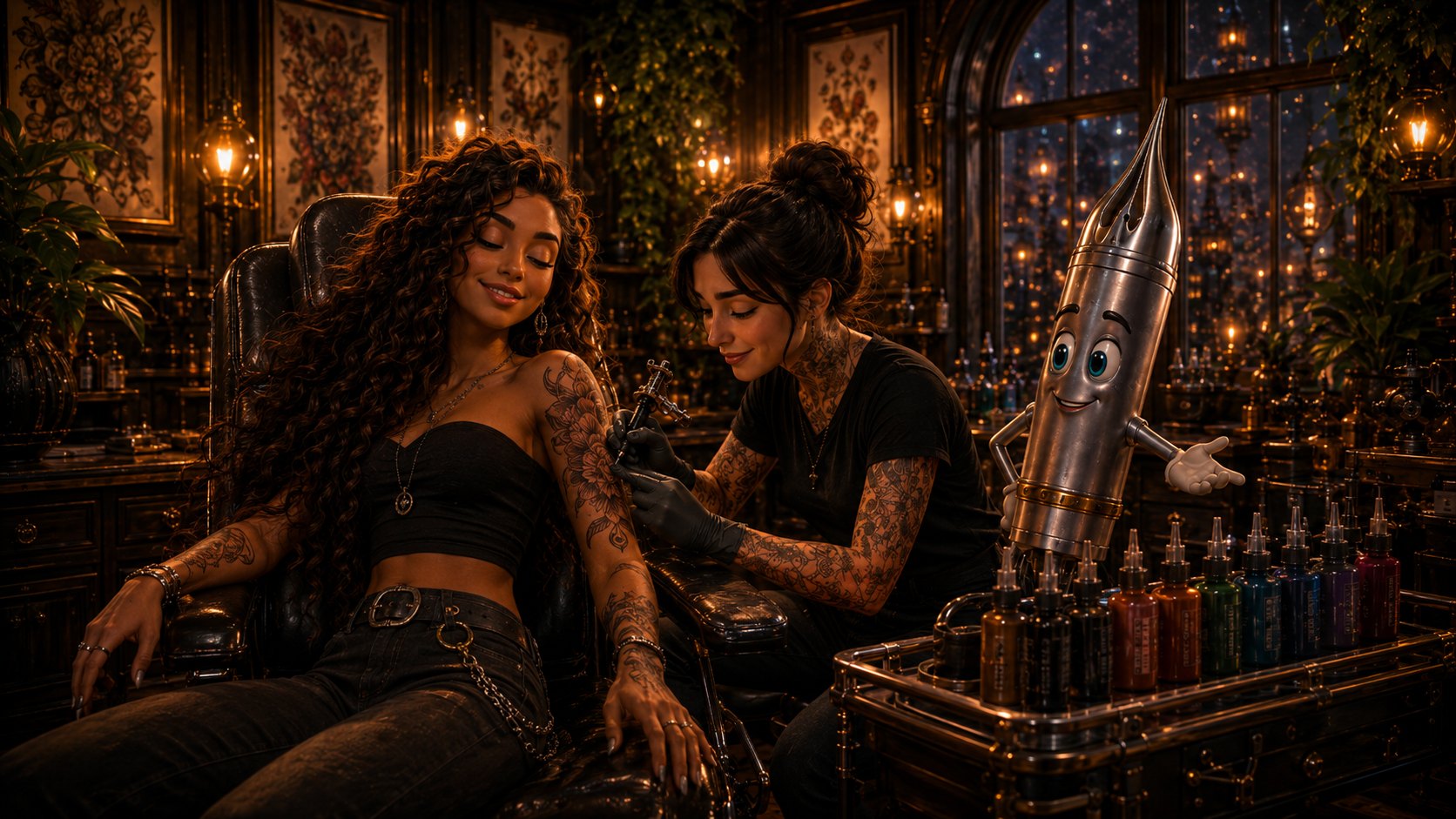 Tattoo work