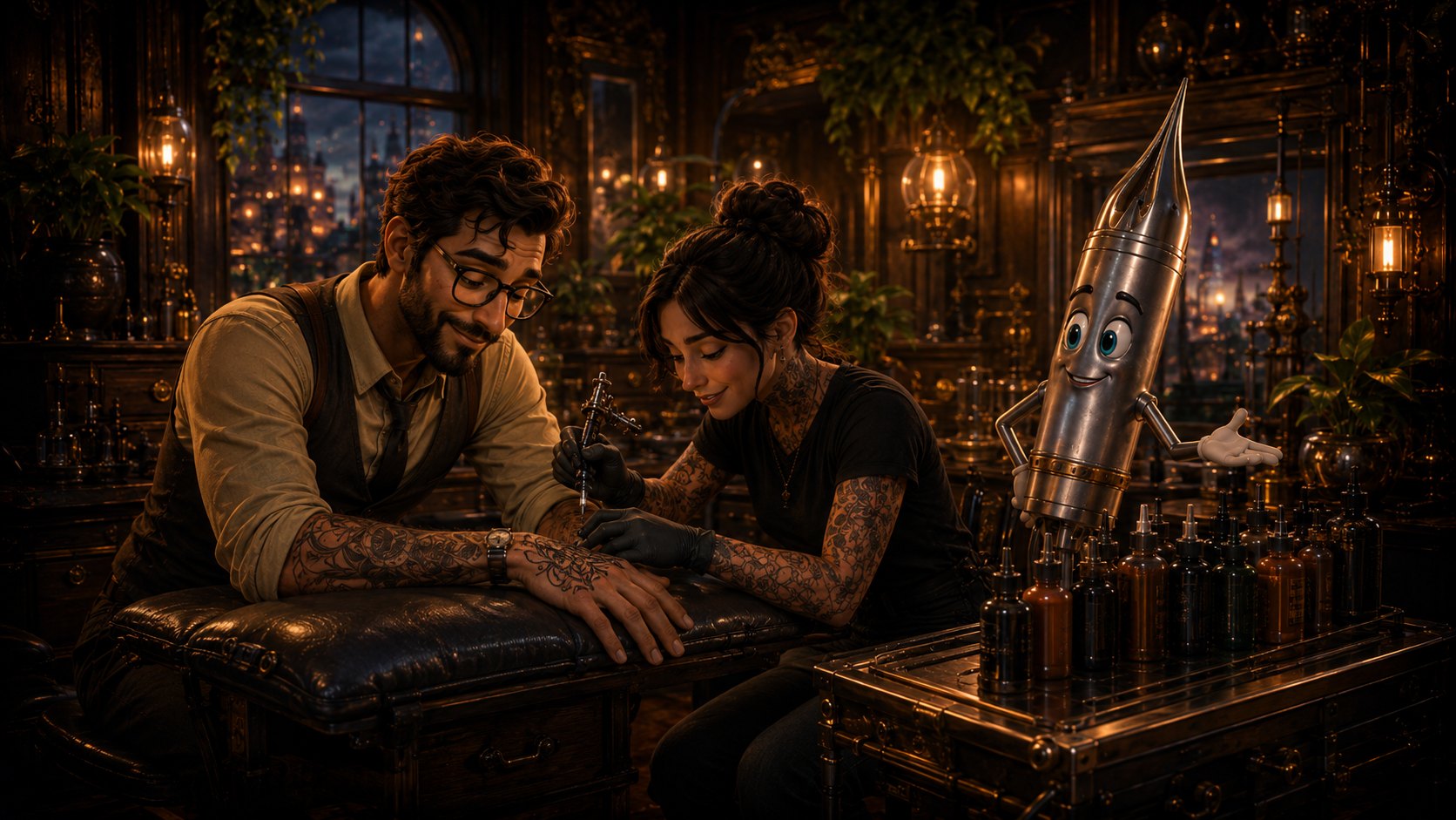 Tattoo work